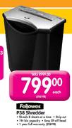Fellowes P38 Shredder-Each