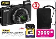 Nikon S8200 Ultra Zoom Camera Bundle Per Bundle