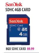 SanDisk SDHC Card-8GB
