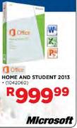 Microsoft Office Home And Student 2013