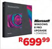 Microsoft Windows 8 Pro Upgrade