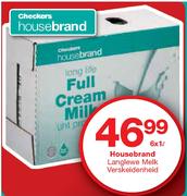 Housebrand Langlewe Melk Verskeidenheid-6x1L