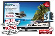 Hisense (107cm) 3D LED-42" (42T36)