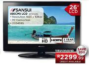 Sansui (66cm) LCD-26" (STYA326)