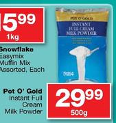 Pot O Gold Instant Full Cream Milk Powder-500gm