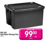 Big Jim Roller Storage Box-80Ltr