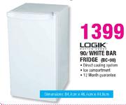 Logik White Bar Fridge-90Ltr(BC-90)
