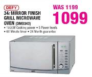 Defy Mirror Finish Grill Microwave Oven-34Ltr(DMO343)