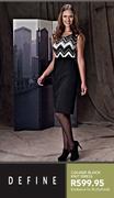 Define Colour Block Knit Dress