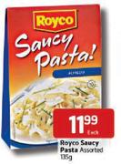Royco Saucy Pasta-135g Each