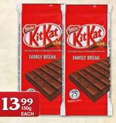 Nestle KitKat-150g each