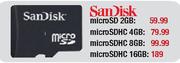 SanDisk microSDHC-16GB