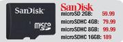 SanDisk microSDHC-4GB