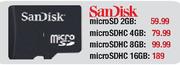 SanDisk microSDHC-8GB
