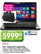 Fujitsu Laptop-15.6" plus Laptop Bag