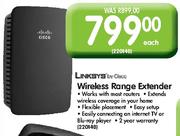 Linksys by Cisco Wireless Range Extender