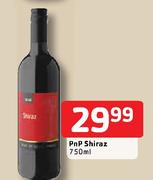 Pnp Shiraz-750ml