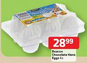 Beacon Chocolate Hens Eggs-6's