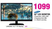 Samsung 20" LED Monitor