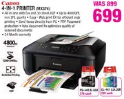 Canon 4-In-1 Printer (MX374)