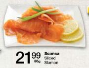 Scansa Sliced Salmon-80g