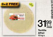 Tortilla Affair Wraps-8+2 Free