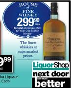 Singleton Single Malt 12-Year-Old Scotch Whisky-750ml