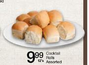 Cocktail Rolls Assorted-12 Per Pack