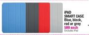 Ipad Smart Case Blue,Black,Red Or Grey Each