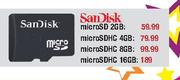 Sandisk MicroSD-2GB