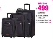 Paklite 46cm Airpak Trolley-Each