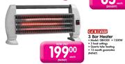 Goldair 3 Bar Heater (GBH300)
