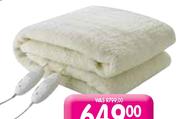 Aeg Electrolux Electric Blanket Single (EBF400S)-91x188cm Each