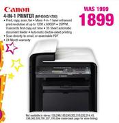 Canon 4-in-1 Printer(MF4550D/4780)