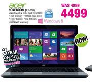 Acer Notebook(E1-531)