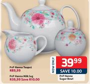 Pnp Hanna Sugar Bowl-Each