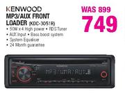 Kenwood MP3/AUX Front Loader-Each