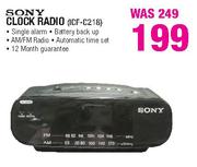 Sony Clock Radio-Each