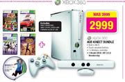 Xbox 360 4GB Kinect Bundle-Each