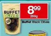Buffer Black Olives-200g