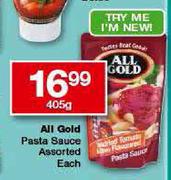 All Gold Pasta Sauce Assorted-405g Each