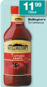 Wellington's Tamatiesous-750ml