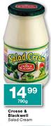 Crosse & Blackwell Salad Cream-790g