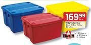 Big Jim Kids Roller Box Blue/Red/yellow--Each