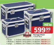 Big Jim Small Blue Storage Chest-Each