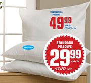 Special Continental Pillows 75X75Cm Each m.guzzle .za