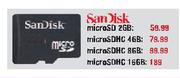 SanDisk Micro SD-2GB