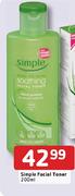 Simple Facial Toner-200ml Each 