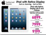 Apple iPad With Retina Display WiFi & Cellular-16GB
