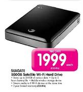 Seagate 500GB Satelite WiFi Hard Drive